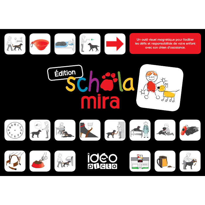 Pictogrammes pour bénéficiaires du0027un chien Mira  IDÉOpicto